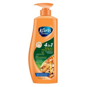 Karis Naturals 4 in 1Shine and Volume Boost conditioning and shampoo