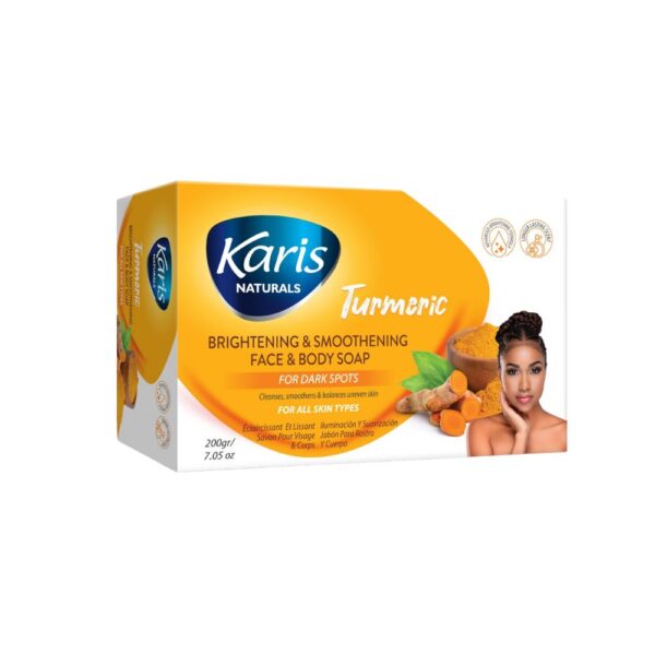 Karis Turmeric Brightening & Smoothening Face and Body Soap