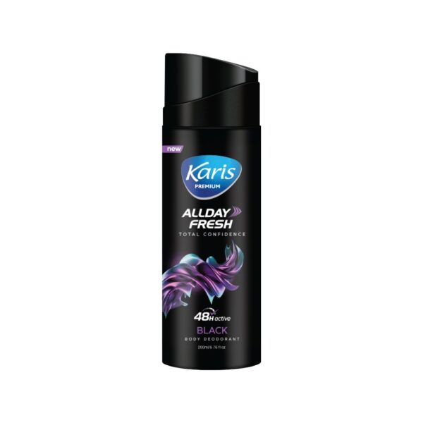 Karis AllDay Fresh 48H Active Black Body Deodorant
