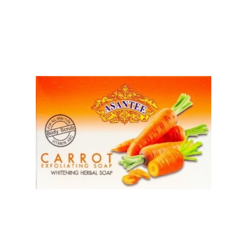 ASANTEE CARROT EXFOLIATING SOAP