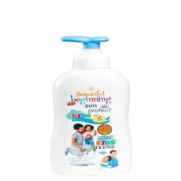 BEAUTIFUL BEGINNING LOTION 400ML (SUN PROTECT)